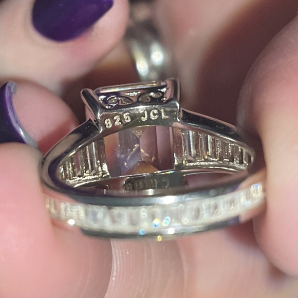 CZ & sterling silver fashion ring by Absolute - Picture 9 of 14